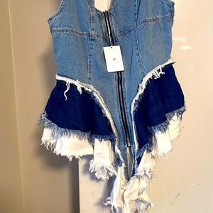 Denim Mini Dress